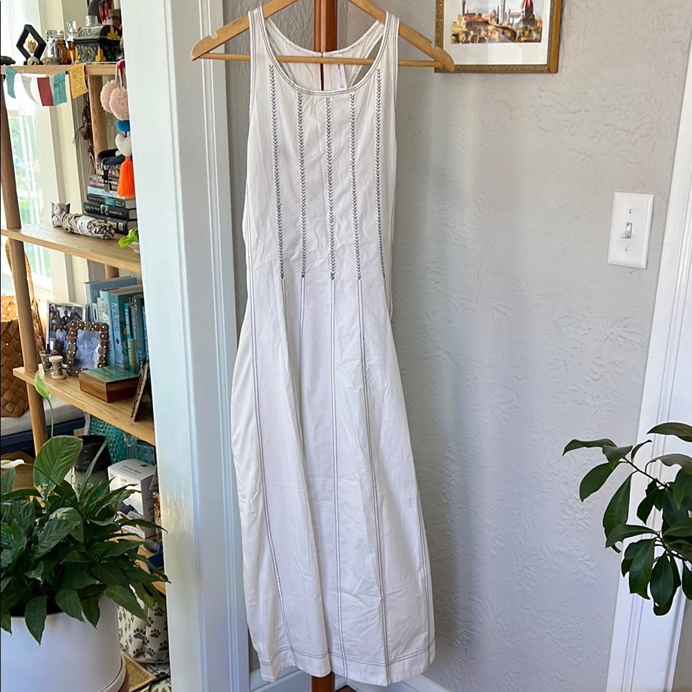 Anthropologie Daily Practice Sleeveless Midi Dress // M